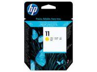 Original HP Ink 11 C4813A Yellow Ink with Printhead