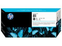 Original Genuine HP 81 Black Dye Printhead and Cleaner (C4954A)  DesignJet 5000 5500 5500ps 5000ps 5500 5500ps 5000ps 5500ps 5500uv 5000uv 5500ps 5500uv 5500